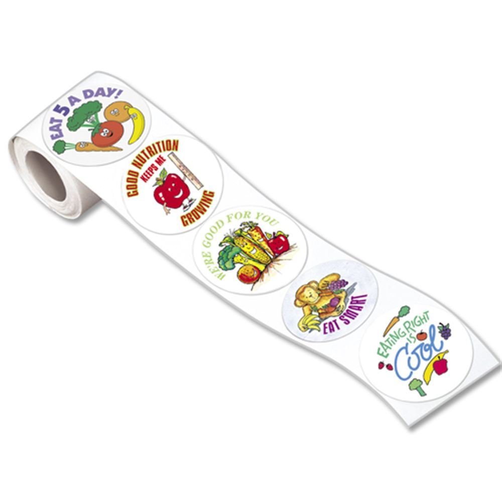 Good Nutrition 5-On-A-Roll Message Stickers
