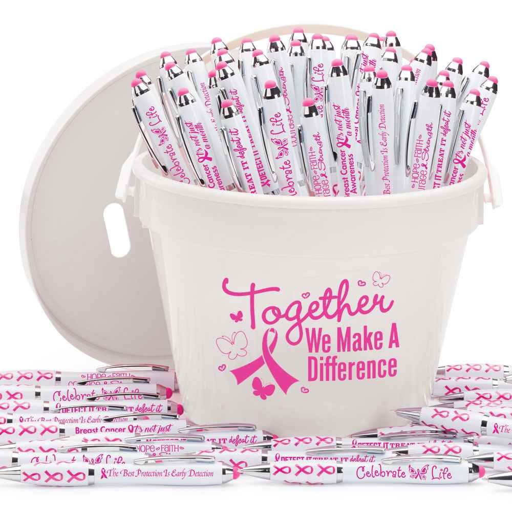 Breast Cancer Awareness 150-Piece Stylus Pen Fundraising Kit