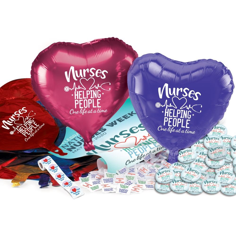 Nurses: Helping People One Life At A Time Celebration Pack