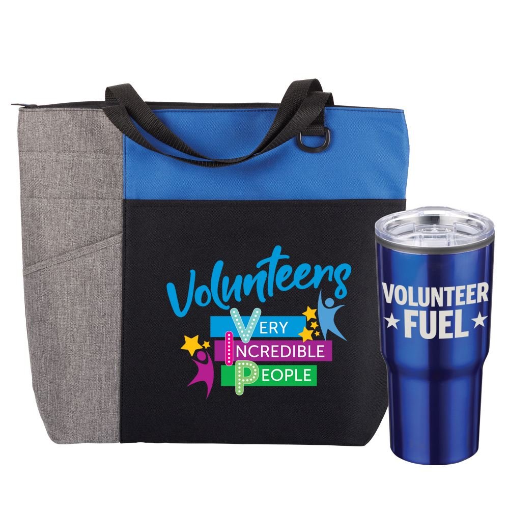 Volunteers Ashland Tote Bag and Timber Travel Tumbler Gift Combo