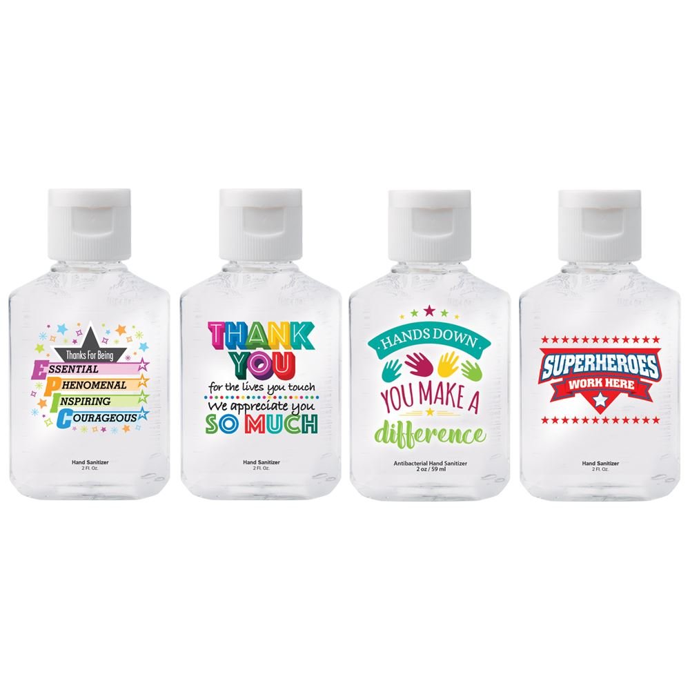 2-Oz. Hand Sanitizer Gel 4-Piece Appreciation Sets
