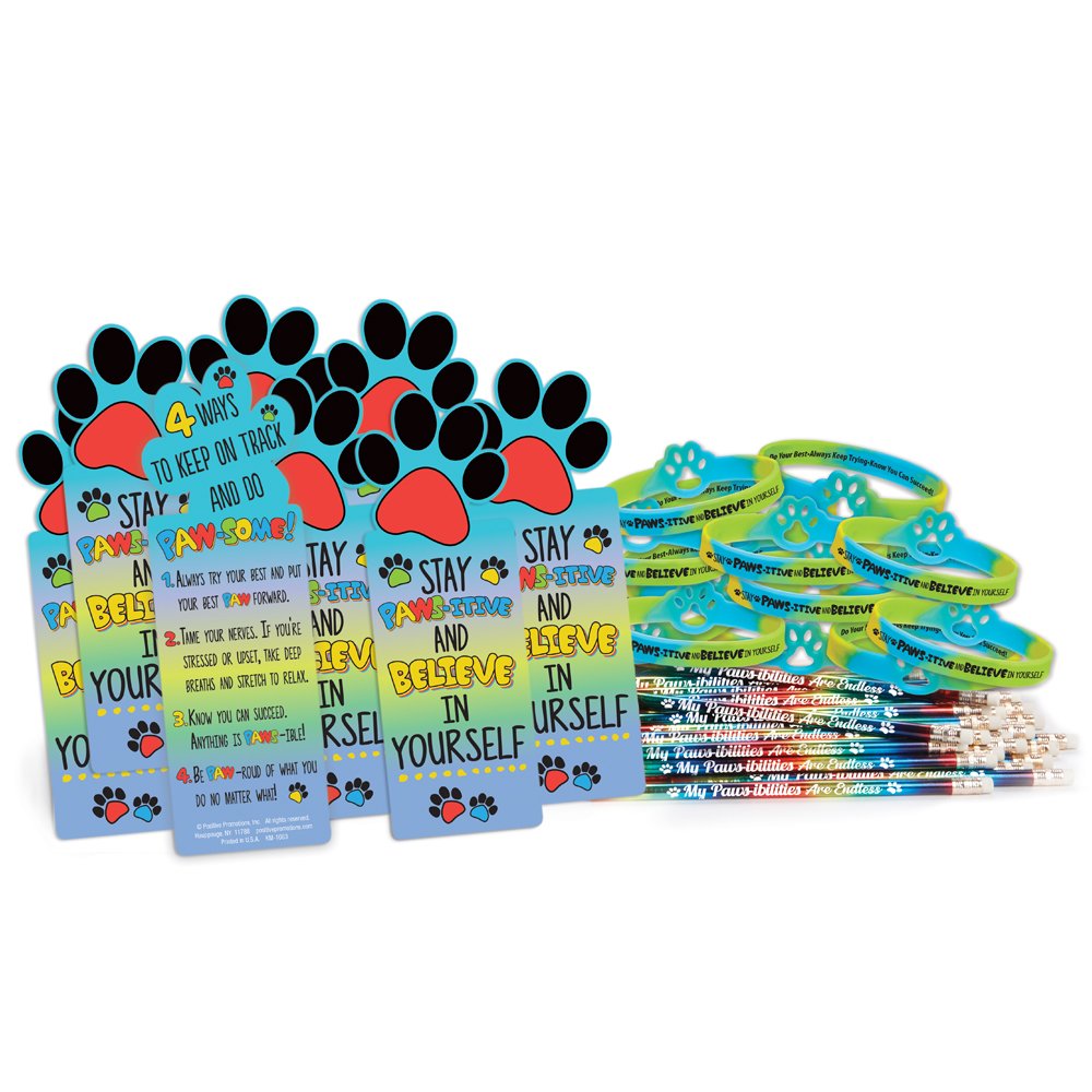 Stay PAWS-itive And Believe In Yourself 300-Piece Value Pack