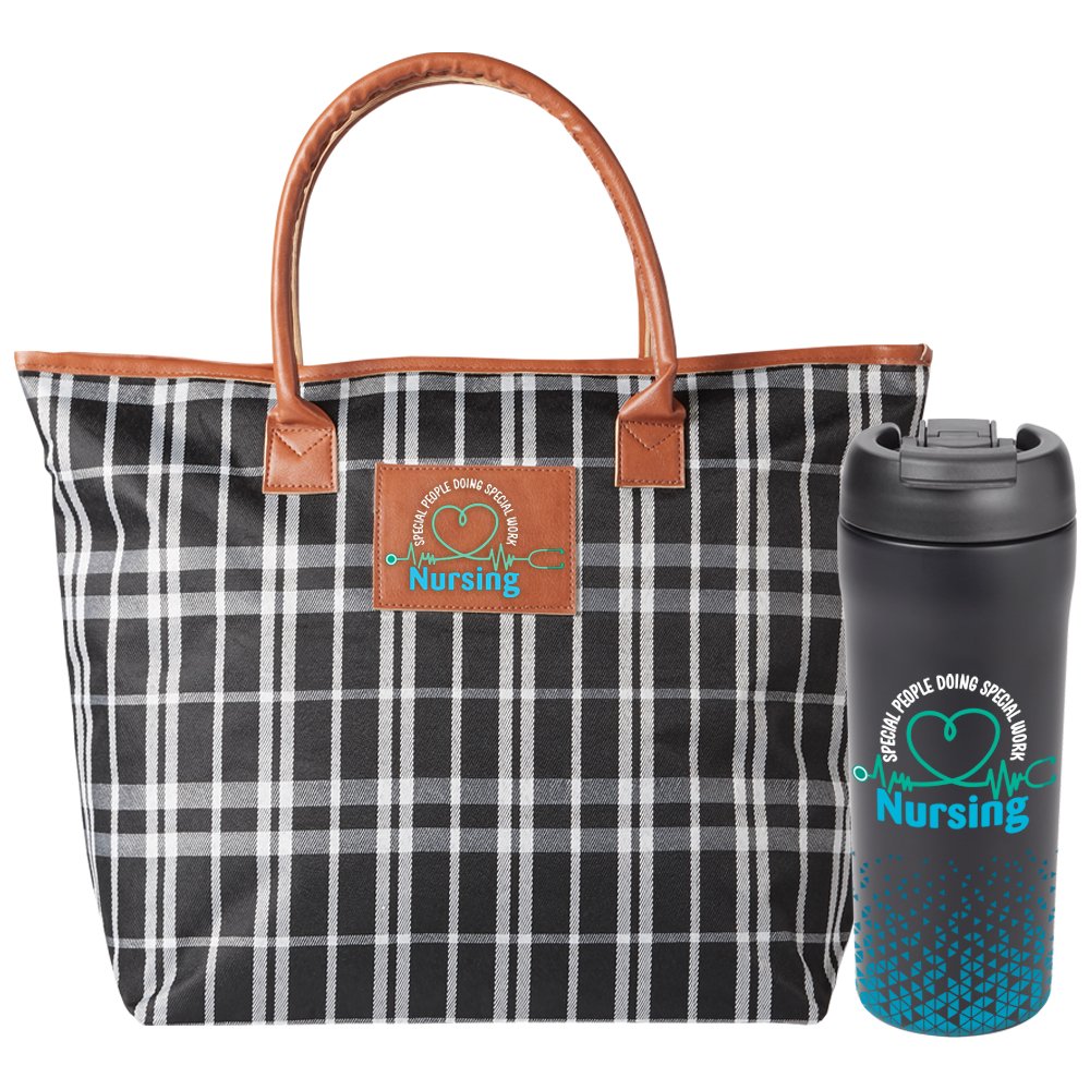 Nursing: Special People Doing Special Work Tote & Bottle/Tumbler Gift Set
