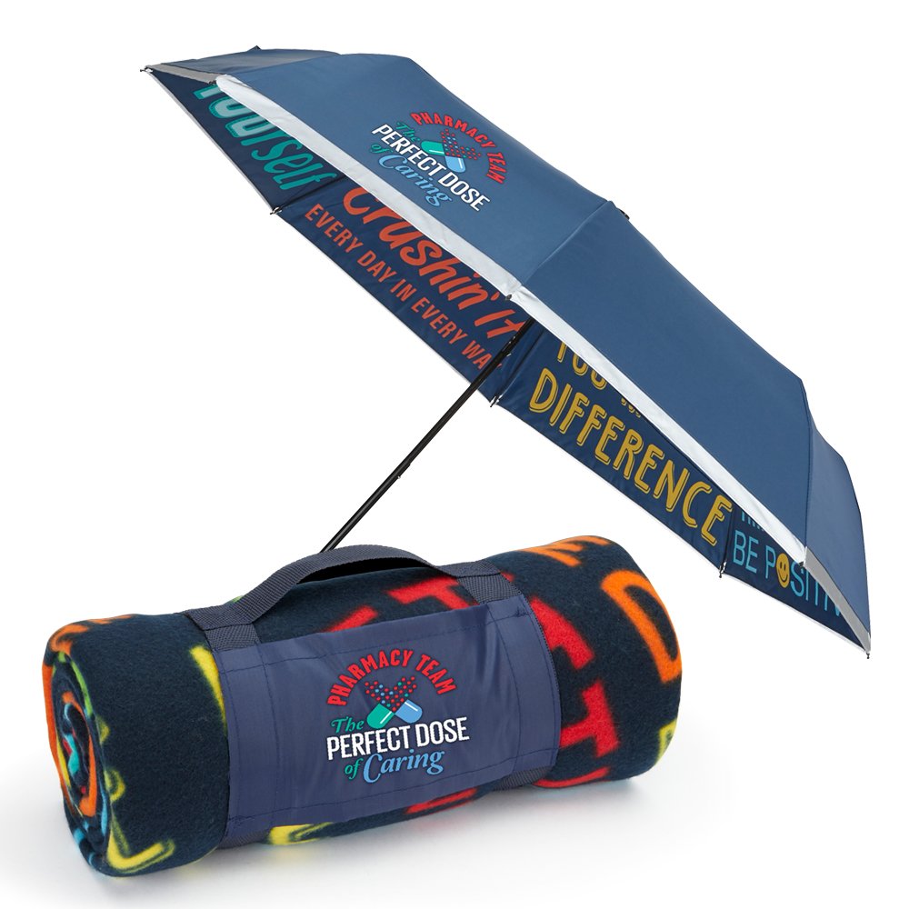 Pharmacy Team: The Perfect Dose of Caring Roll-Up Eco Blanket & 38