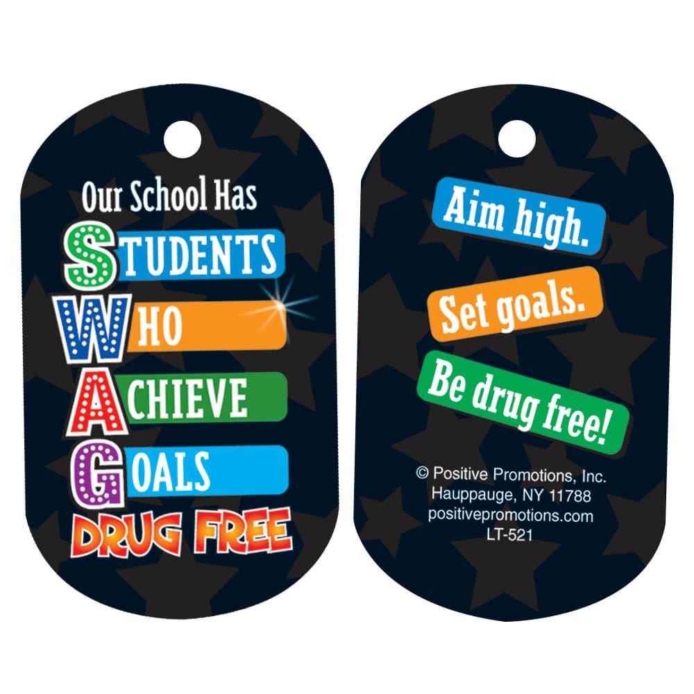 Our School Has Swag Laminated Tags With 24