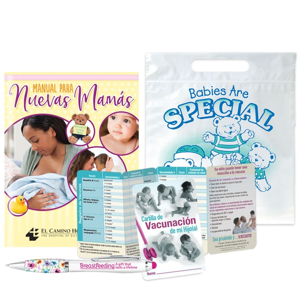 New Mom And Baby Value Pack (Spanish) - Personalization Available