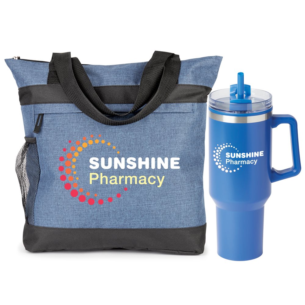 Dylan Tote & Epic Tumbler Gift Set - Personalization Available