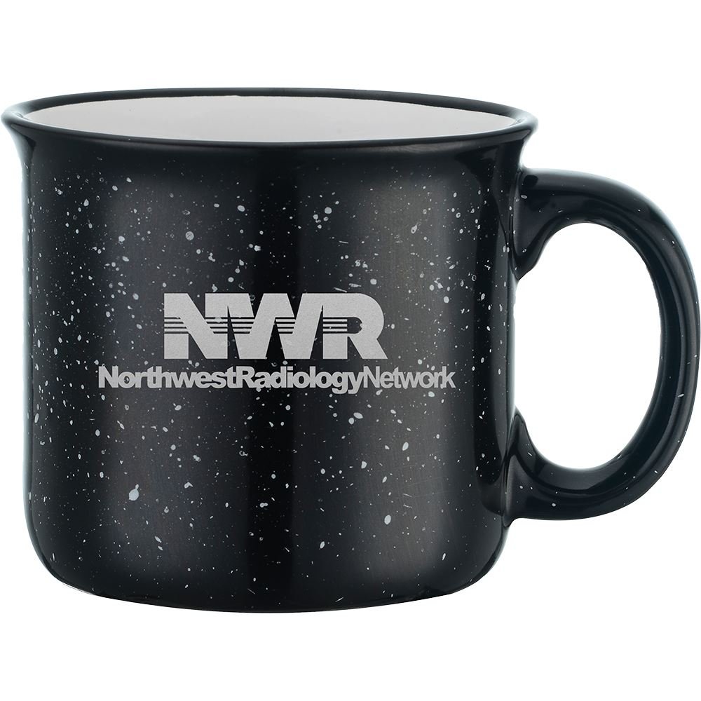 Speckled Campfire Mug - 15 Oz. - Laser Engraved