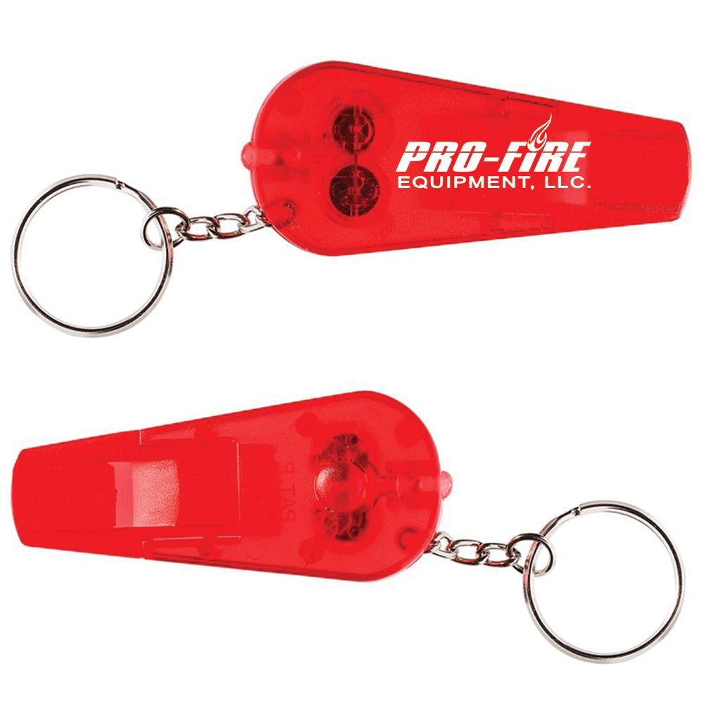 Custom Light Key Ring Light And Whistle Key Ring - Personalization Available | Positive ...