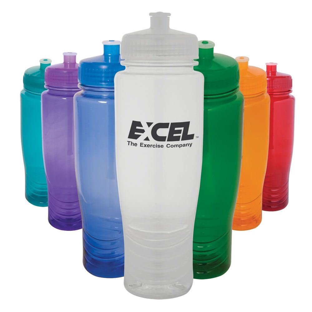 Poly-Clean&trade; Water Bottle 28-oz. - Personalization Available