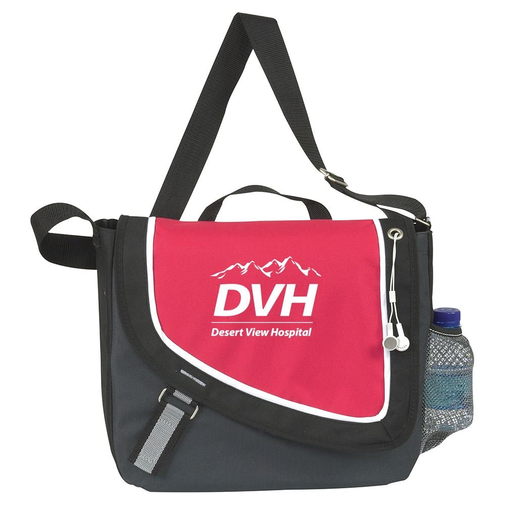 A Step Ahead Messenger Bag - Personalization Available