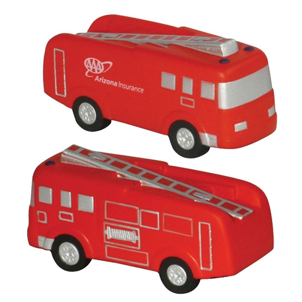 Fire Truck Polyfoam Stress Reliever - Personalization Available