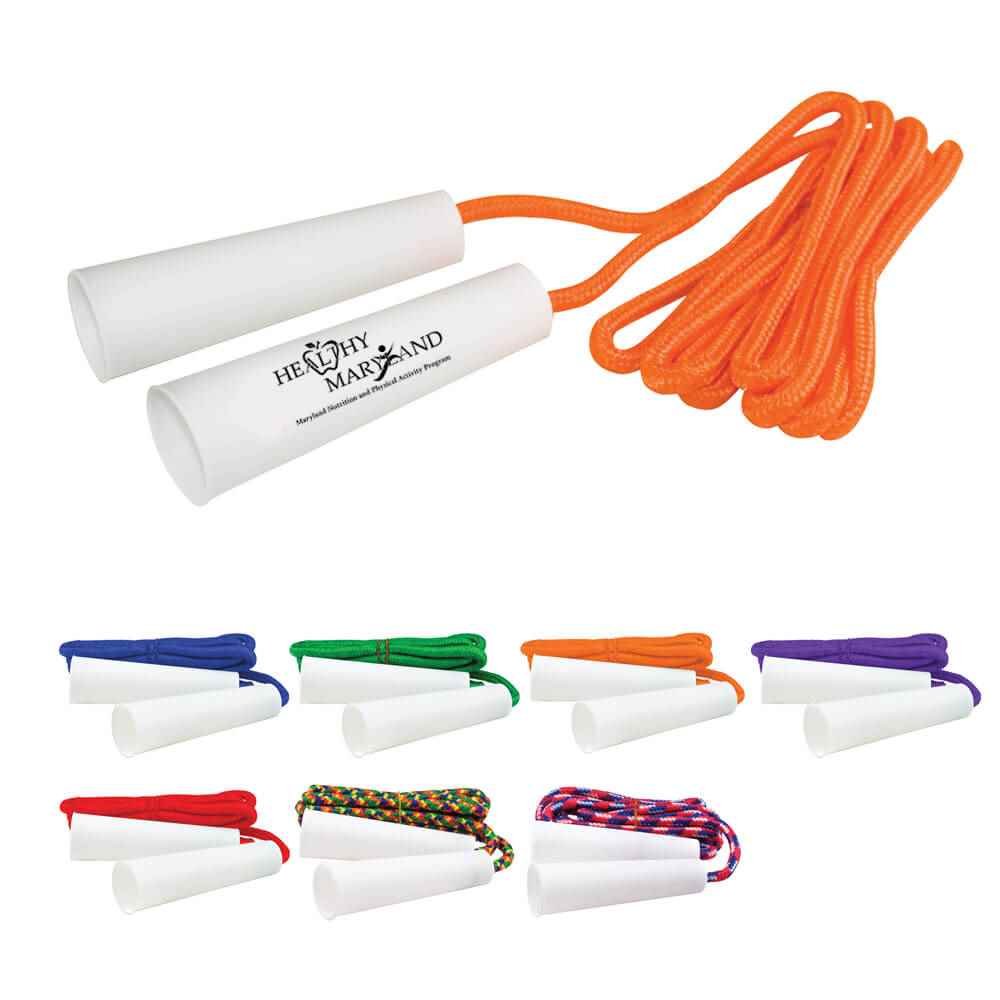 Solid Color Jump Rope - Personalization Available | Positive Promotions