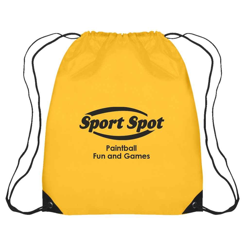 Large Sports Drawstring Backpack - Personalization Available