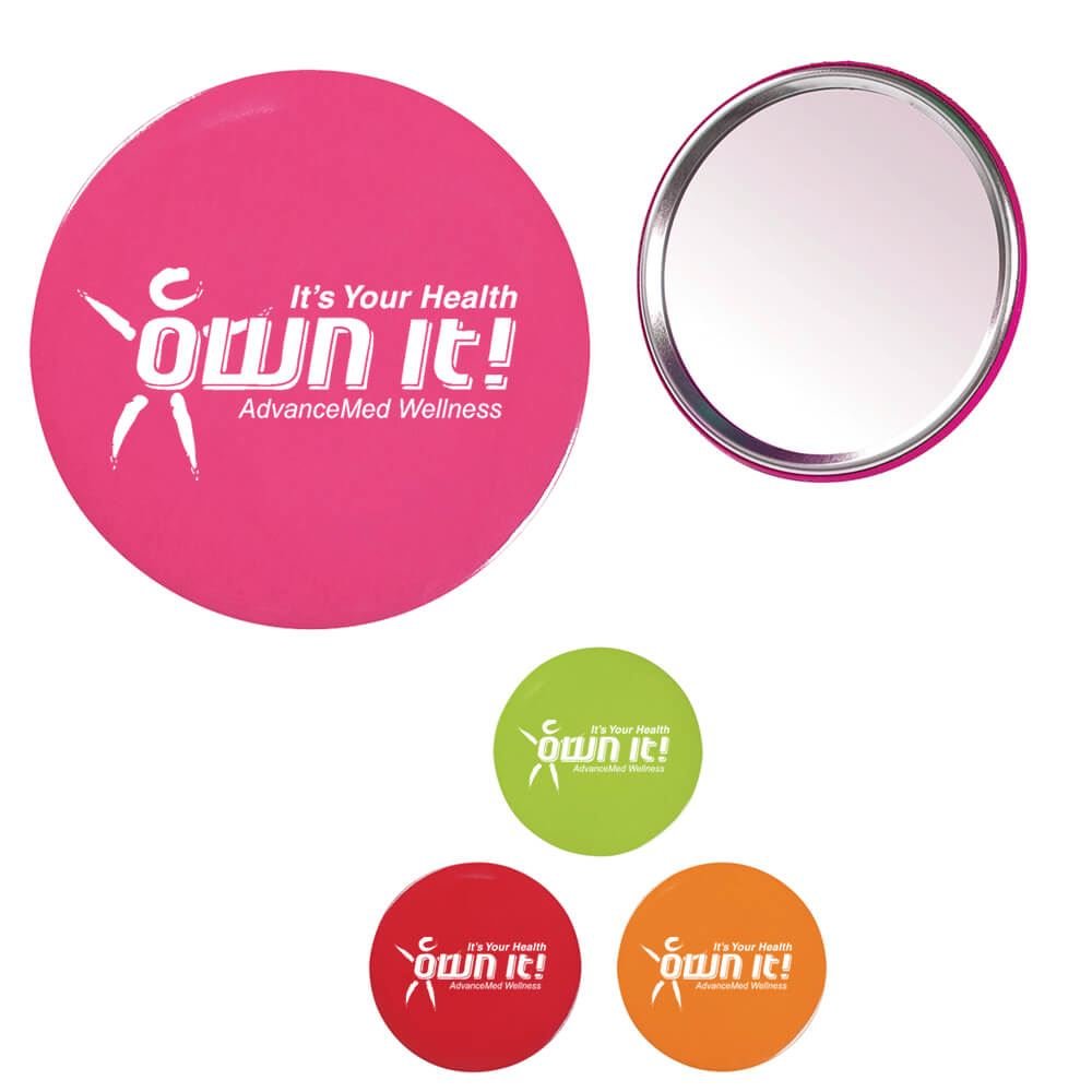 Round Hand Mirror - Personalization Available