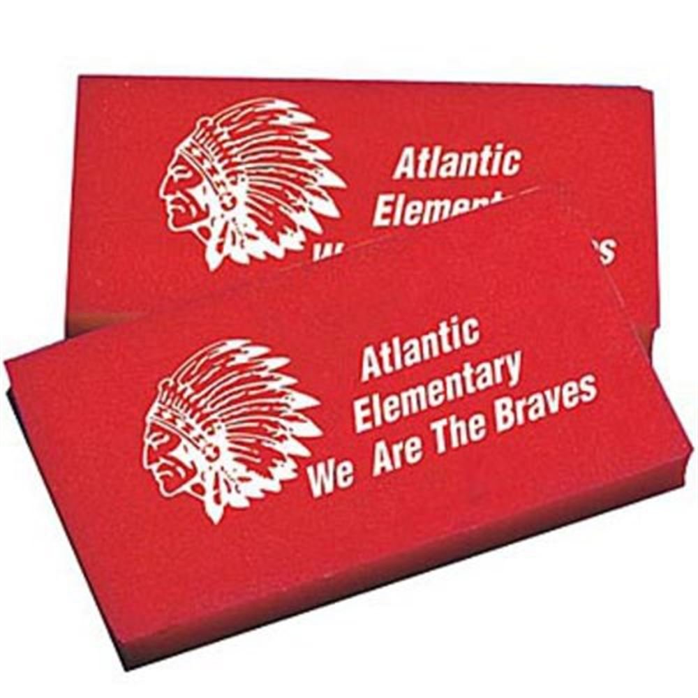 Rectangular Shape Imprintable Eraser - Personalization Available
