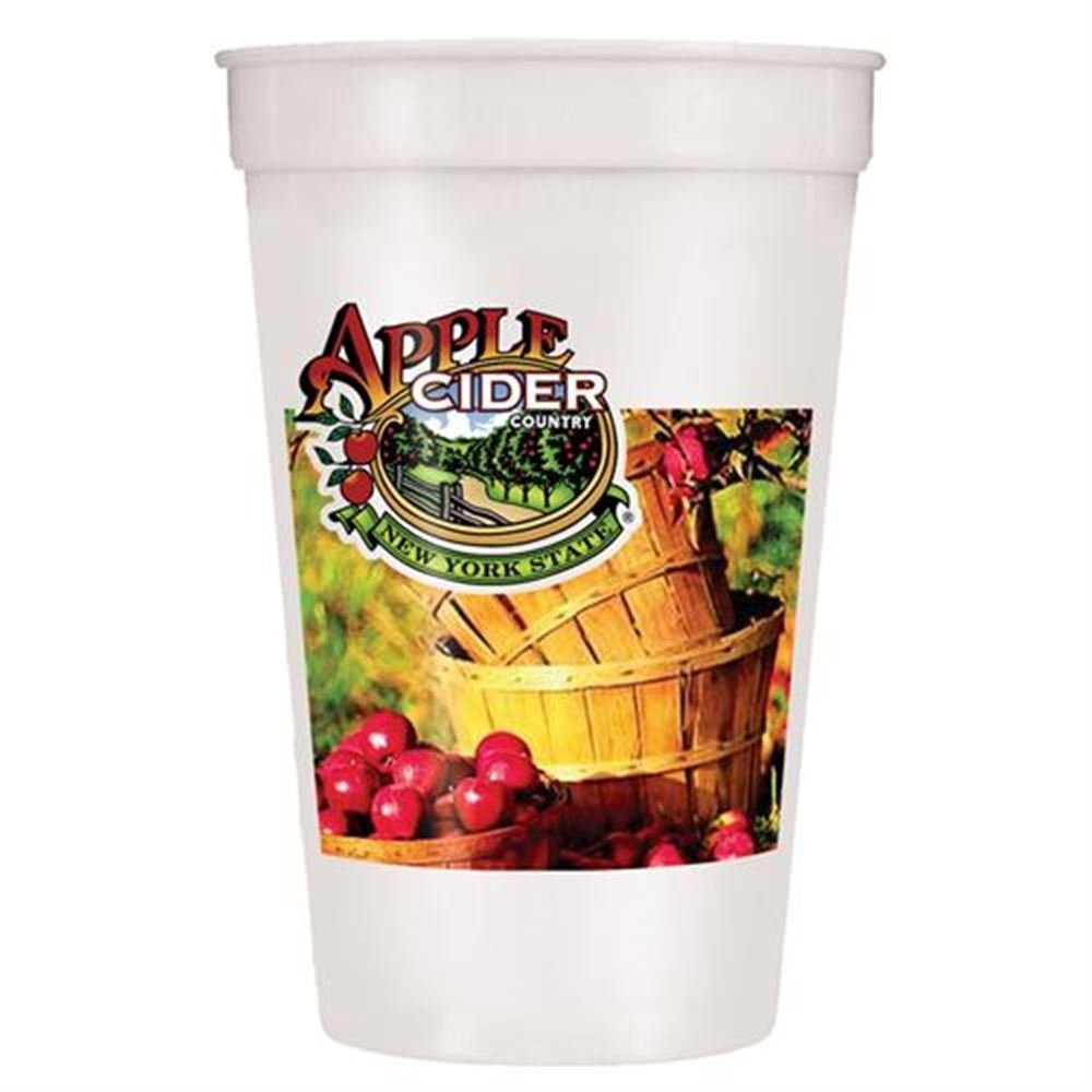 Smooth Stadium Cup- 17-Oz. - Full-Color Digital - Personalization Available