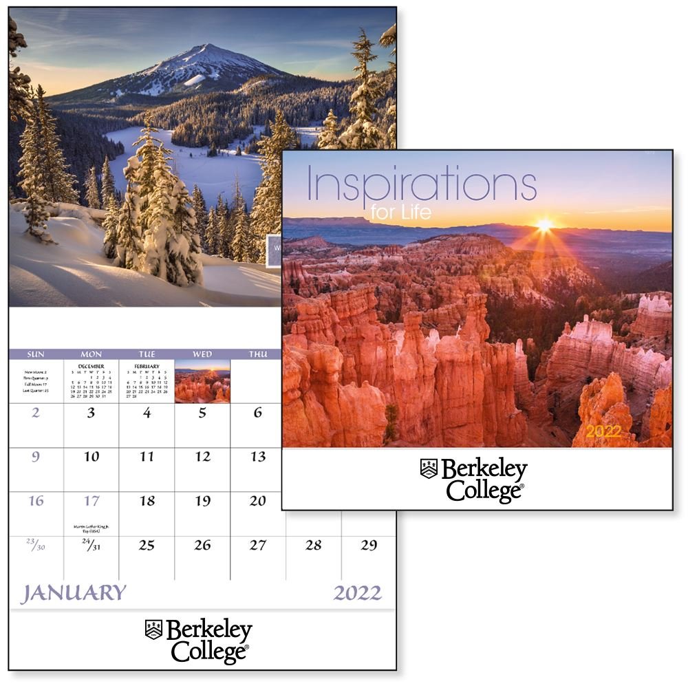 Inspirations for Life 2023 Wall Calendar - Stapled - Personalization Available
