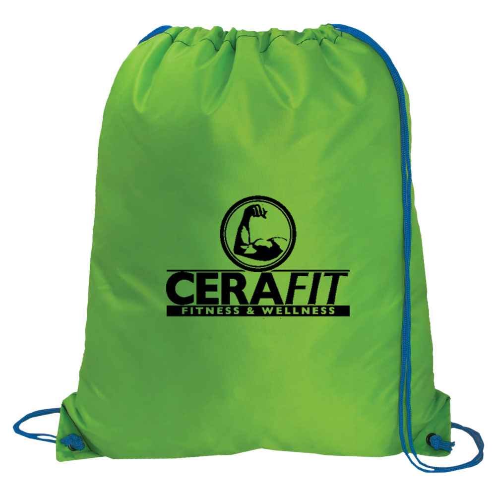 Large Drawstring Backpack - Personalization Available