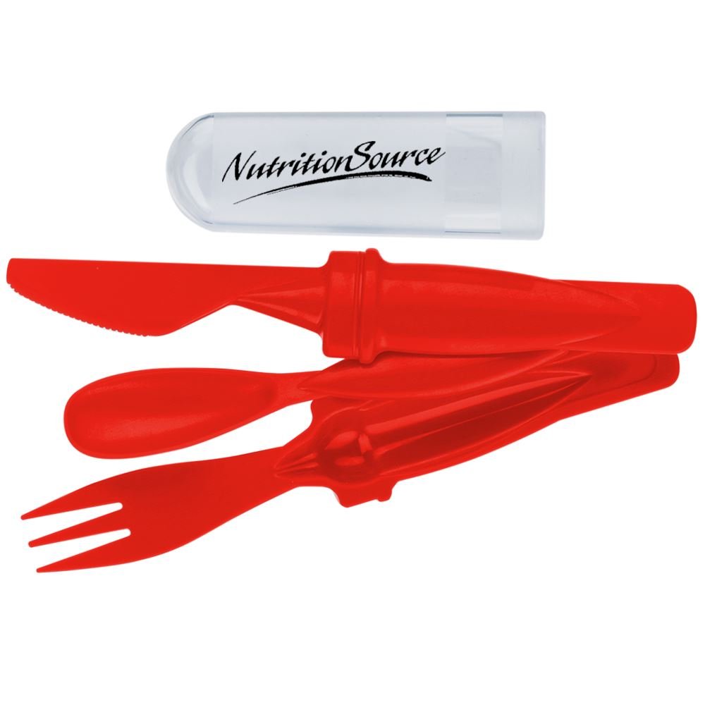 3-Piece Snack Time Cutlery Set - Personalization Available