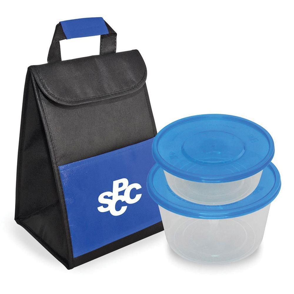 Dual Container & Lunch Bag Set - Personalization Available