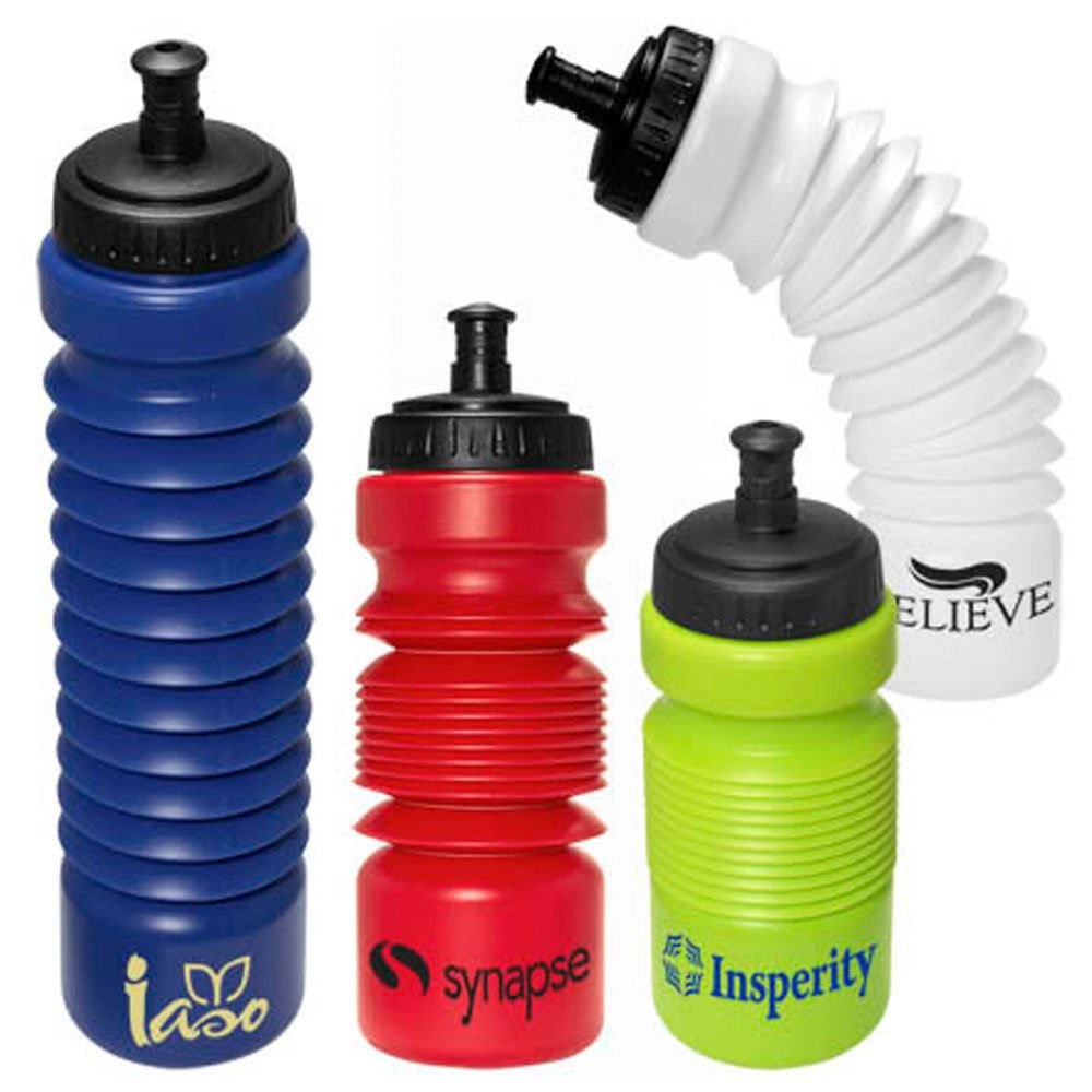 Accordion Water Bottle 28-oz. - Personalization Available