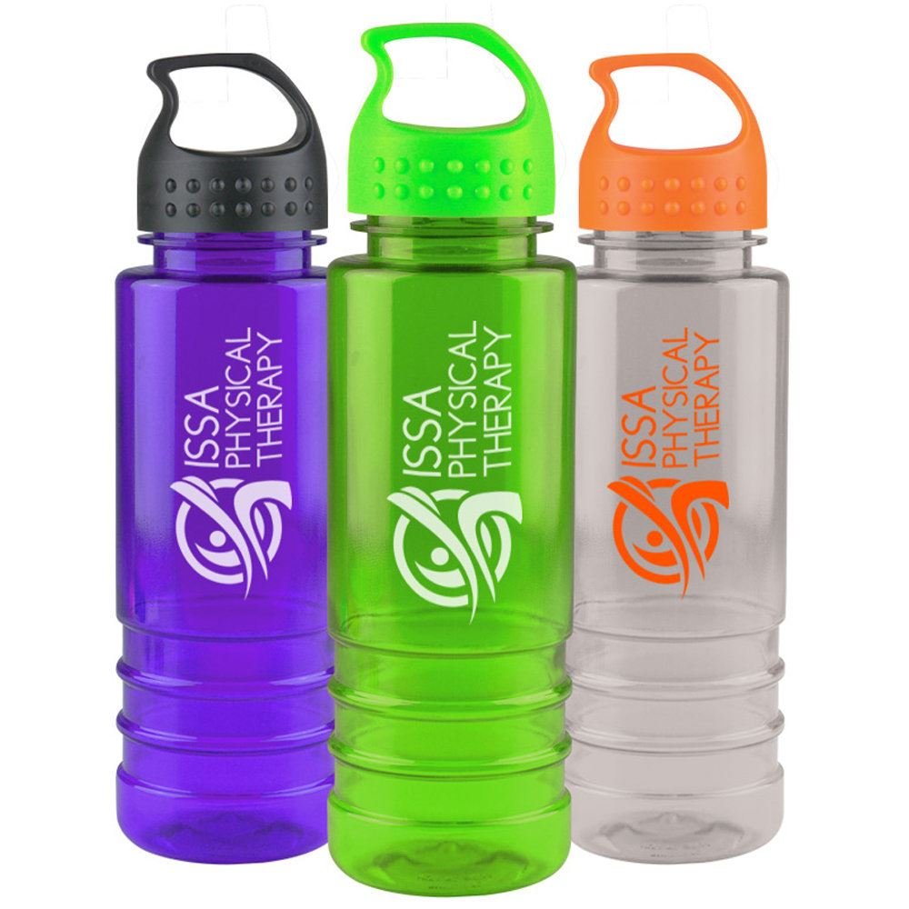 Tritan&trade; Salute Water Bottle With Crest Lid 24-oz. - Personalization Available