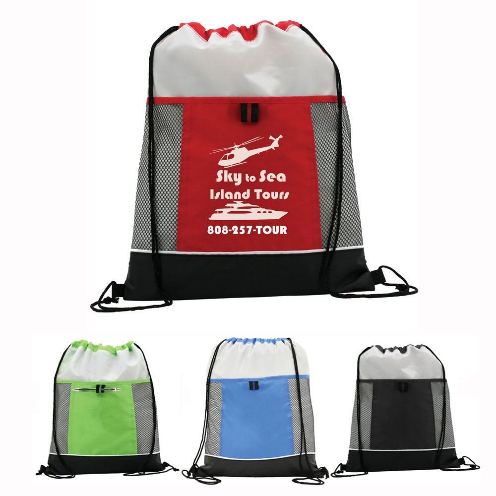 Pepper Cinch Backpack - Personalization Available