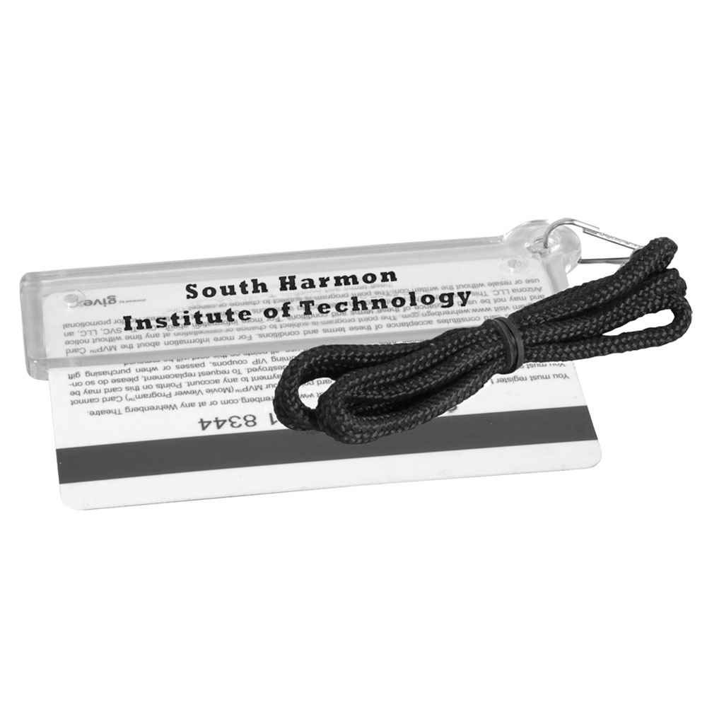 Easy Slide ID Holder With Lanyard - Personalization Available
