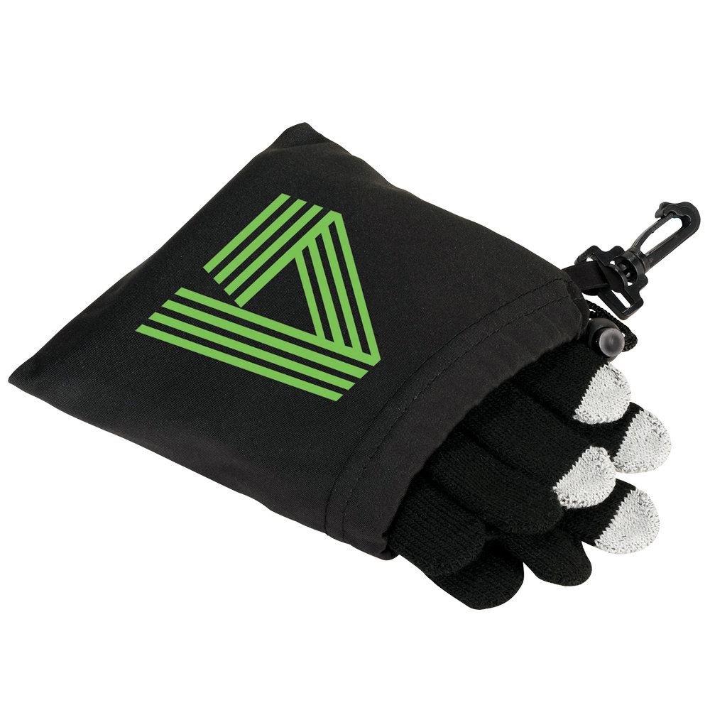 Regular Size Touch Screen Acrylic Fiber Gloves - Personalization Available