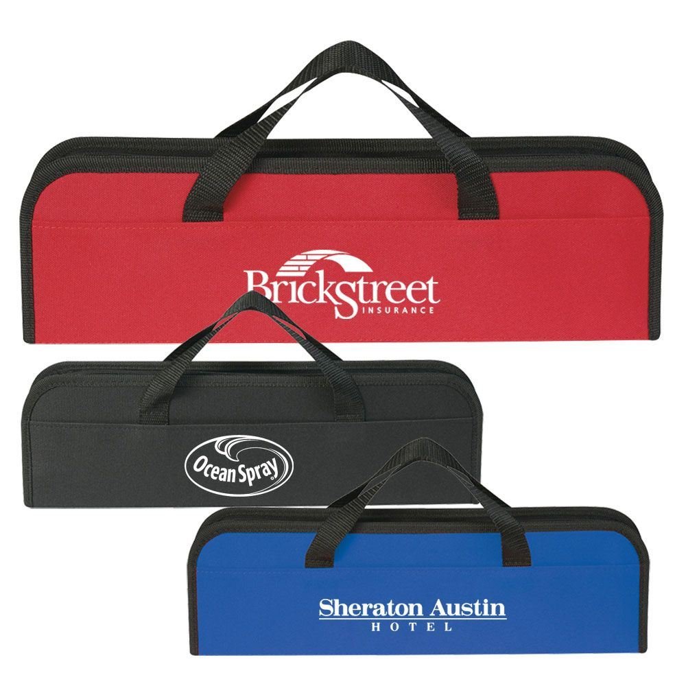 3-Piece BBQ Set In Case - Personalization Available