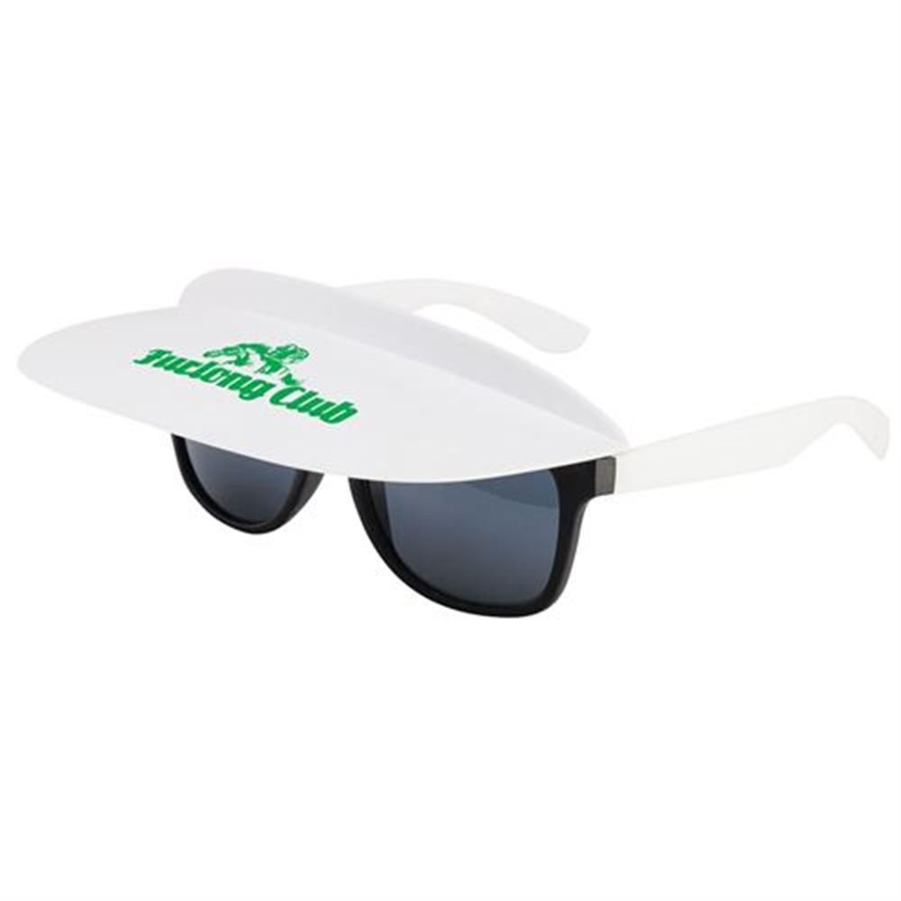 sunglasses with visor attached