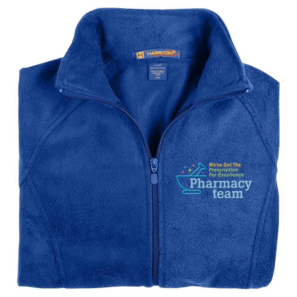 Pharmacy Team: We've Got The Prescription For Excellence Harriton&reg; Women's Full-Zip Fleece Jacket - Personalized
