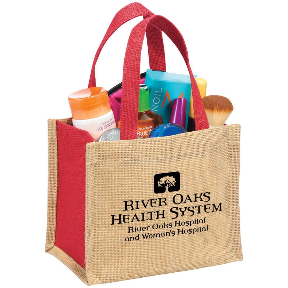 The Mini Jute Gift Tote - Personalization Available