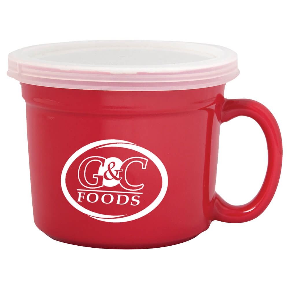 Ceramic Soup-er Mug 17-oz. - Personalization Available