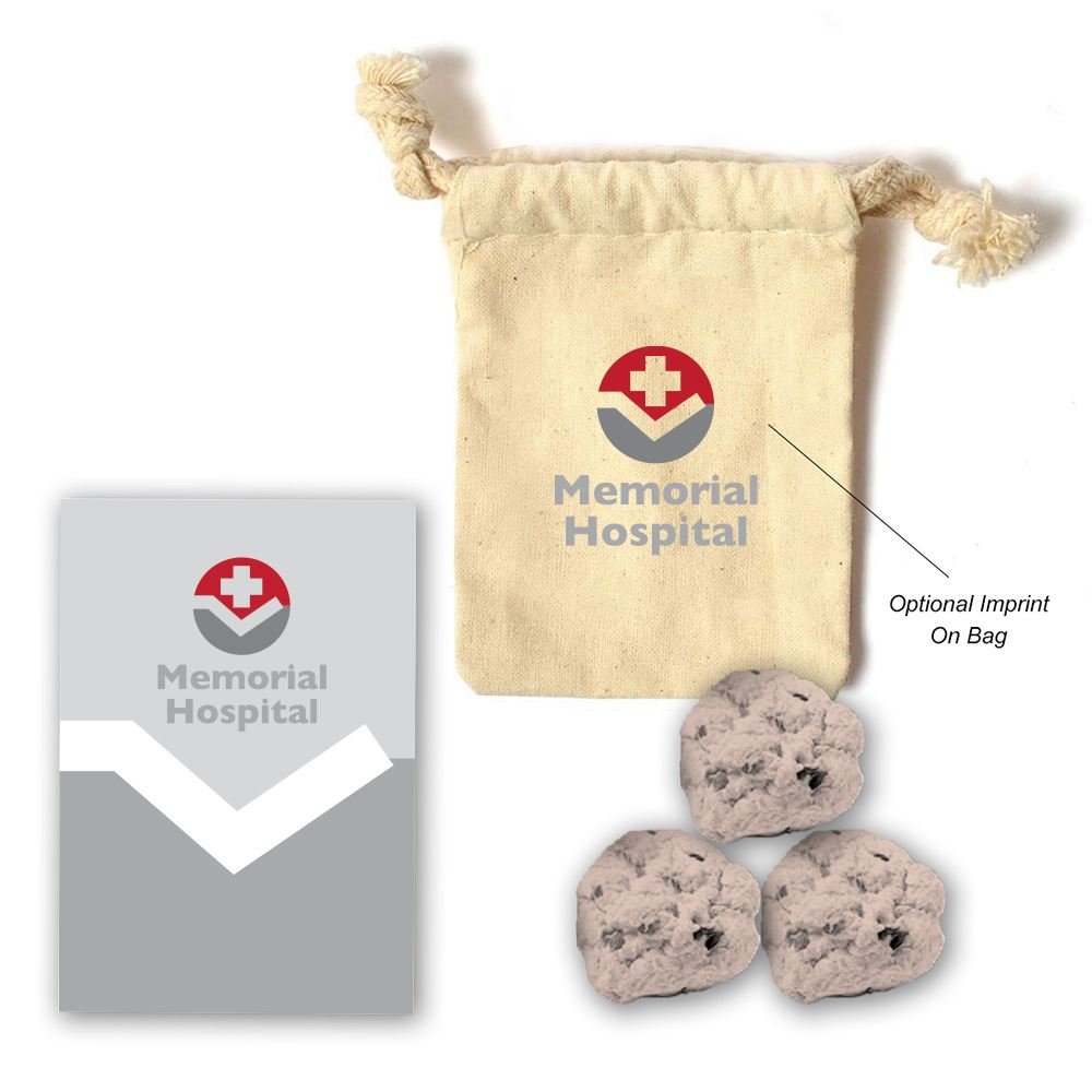 Plant Seed Paper Balls with Instruction Card and Pouch - Personalization Available