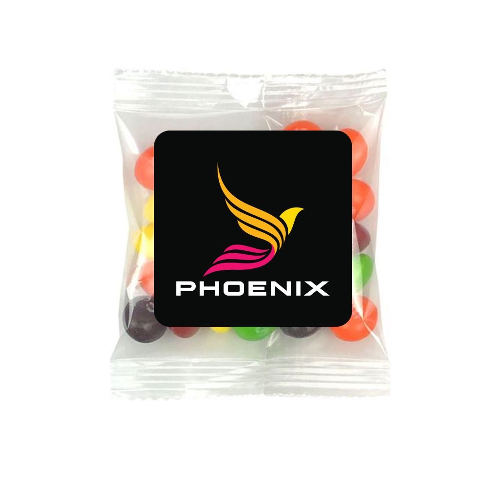 Skittles® In Mini Label Pack - Full-Color Personalization Available