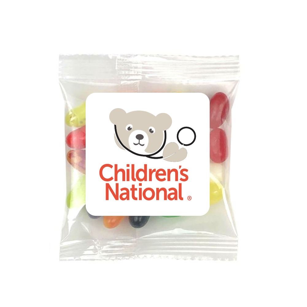 Jelly Belly® Candy In Mini Label Pack - Full-Color Personalization Available