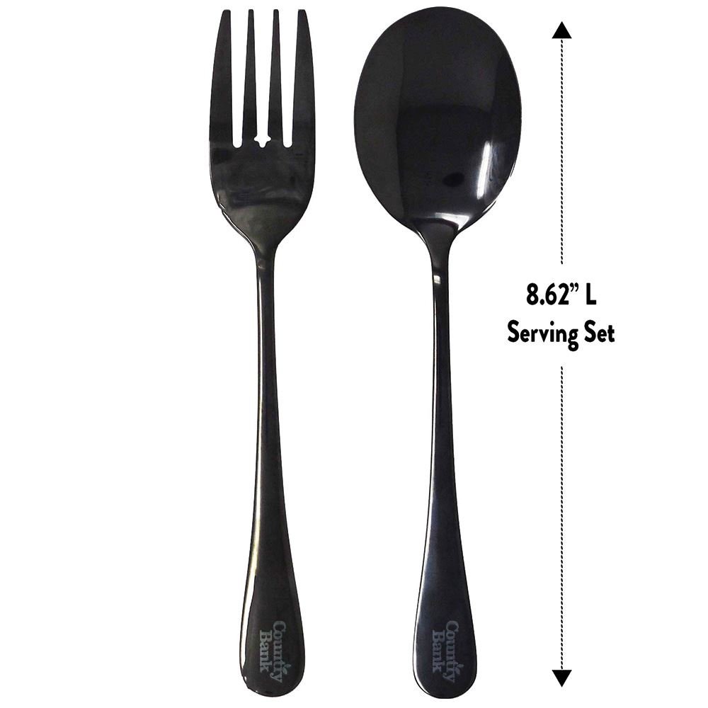 Stainless Serving Utensil Set - Personalization Available