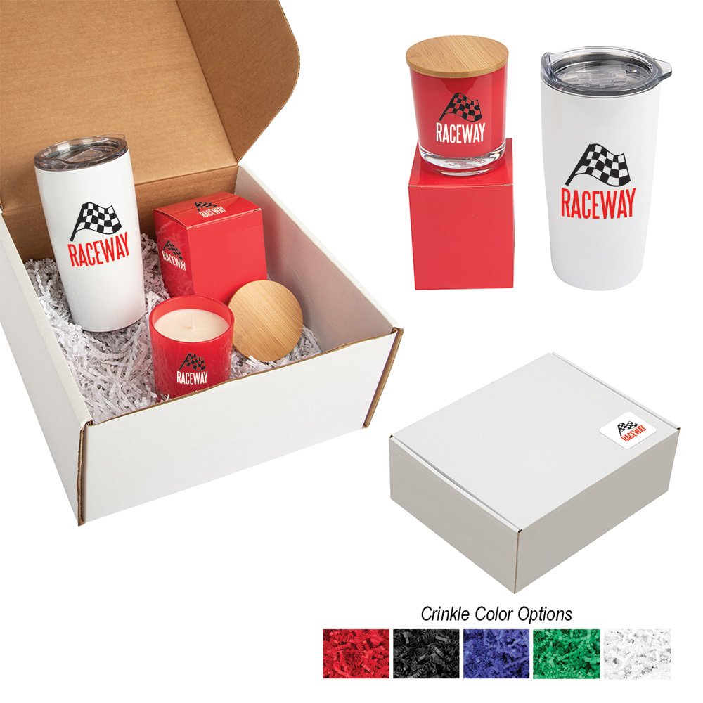 Himalayan and Candle Gift Set - Personalization Available