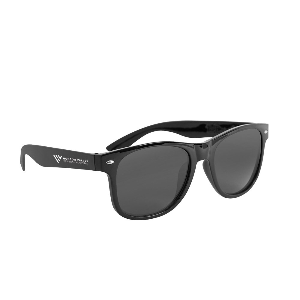 Recycled rPET Wayfarer Sunglasses - One-Color Personalization Available