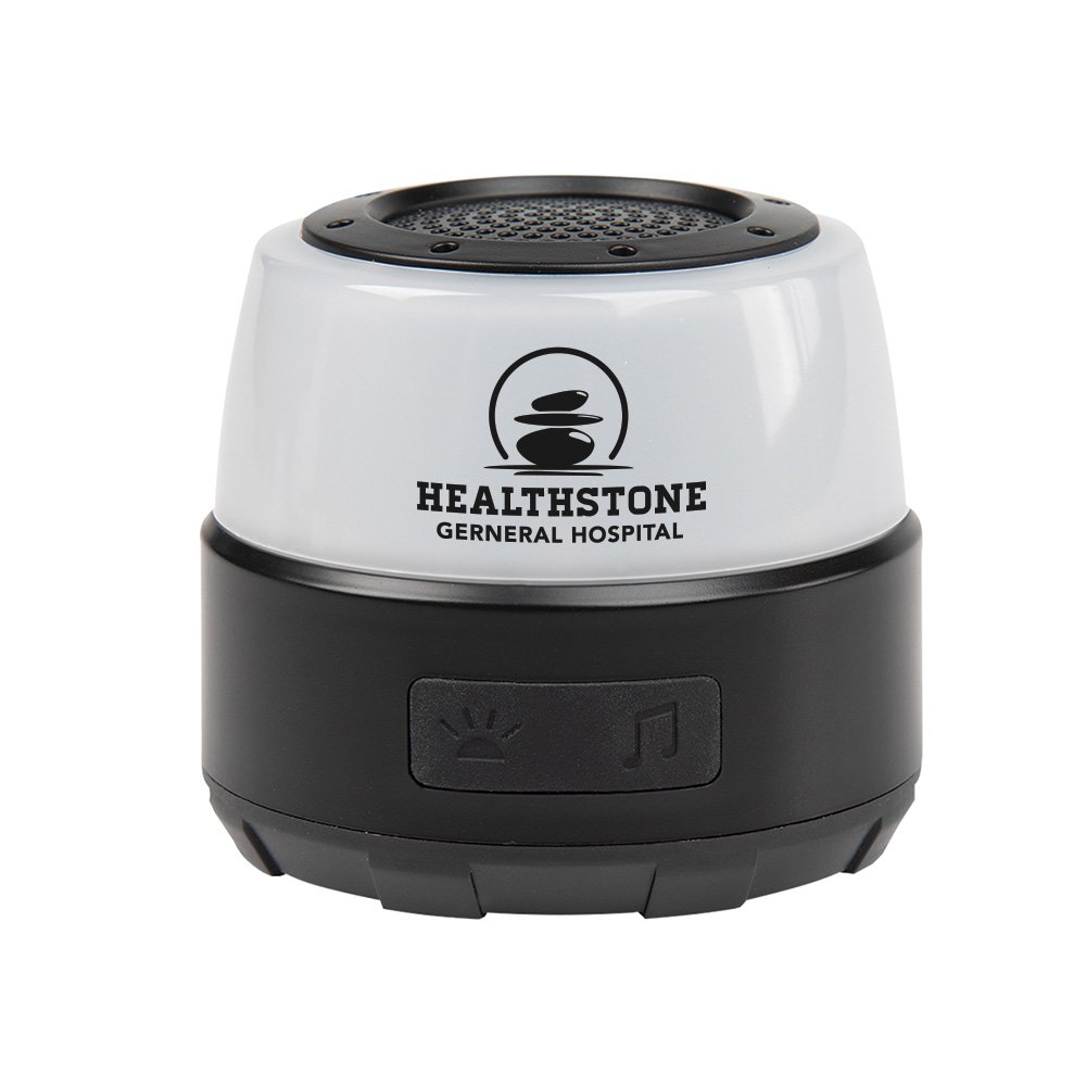 Magnetic Bluetooth® Wireless Speaker Emergency Light - One-Color Personalization Available