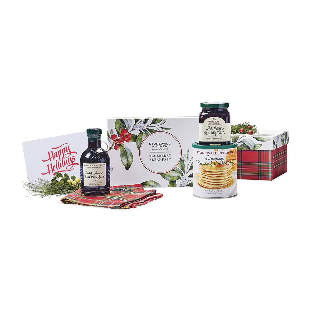 Stonewall Kitchen Holiday Blueberry Breakfast Gift Set