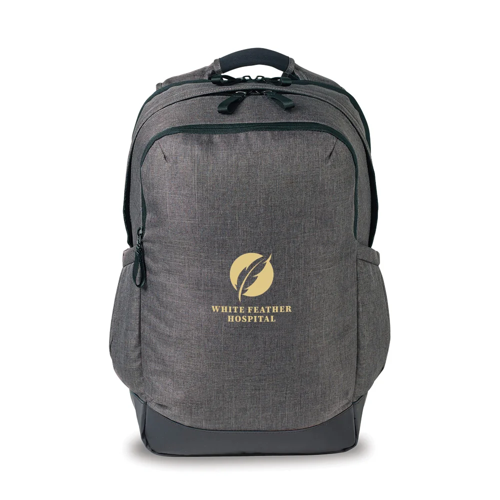 Heritage Supply Tanner 17" Computer/Laptop Backpack with Trolley Strap - One-Color Personalization Available | Positive Promotions Heritage Supply Tanner 17" Computer/Laptop Backpack with Trolley Strap - One-Color Personalization Available | Positive Promotions