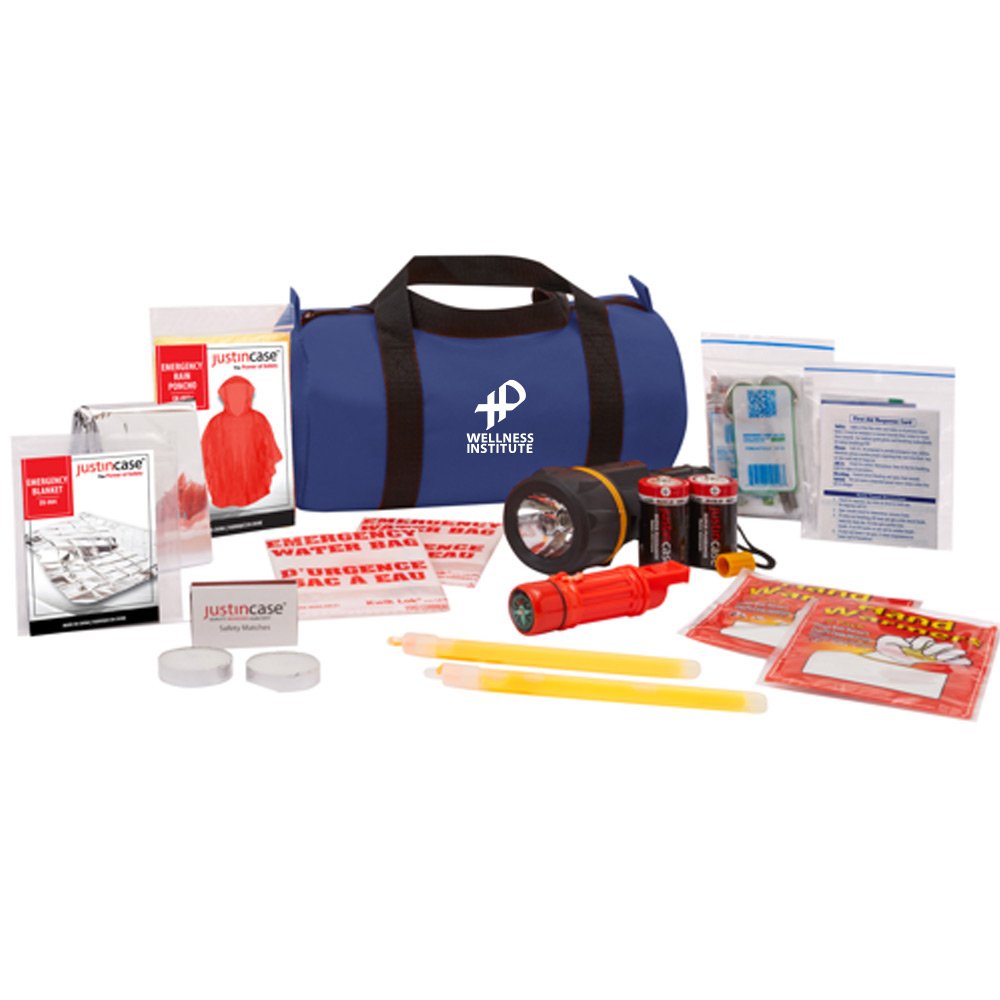 Safety Script Kit Emergency Survival Deluxe Safety Kit in Heavy Duty Bag - One-Color ...
