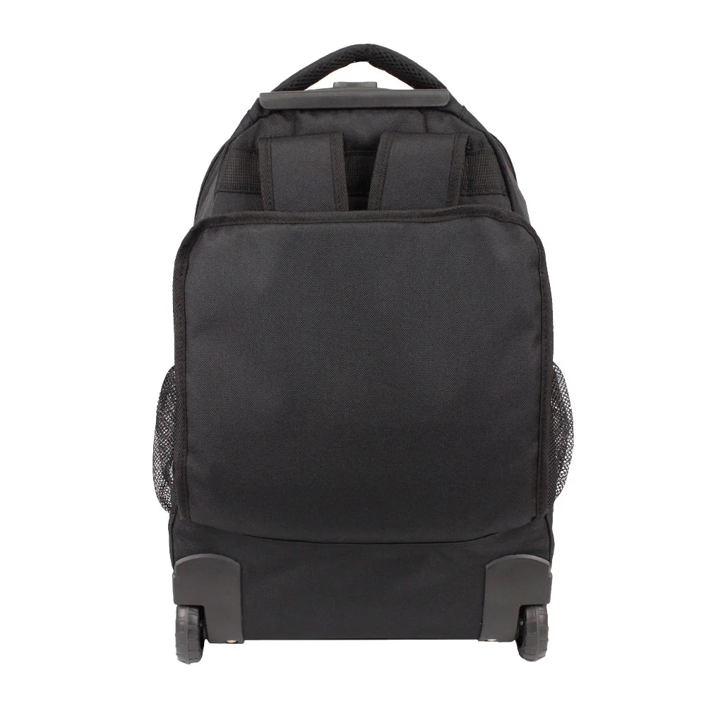 Recycled Rolling Travel 15" Computer/Laptop Backpack on Wheels - One-Color Personalization Available | Positive Promotions Recycled Rolling Travel 15" Computer/Laptop Backpack on Wheels - One-Color Personalization Available | Positive Promotions