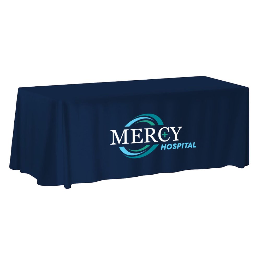 6' Rectangular Table Cover - Full-Color Personalization Available ...