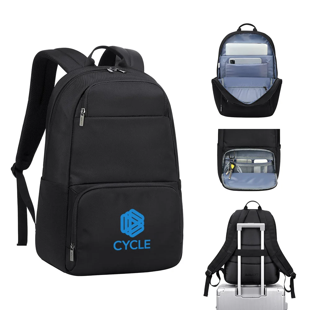 Pro Water-Repellent 17" Computer/Laptop Travel Backpack - One-Color Personalization Available | Positive Promotions Pro Water-Repellent 17" Computer/Laptop Travel Backpack - One-Color Personalization Available | Positive Promotions