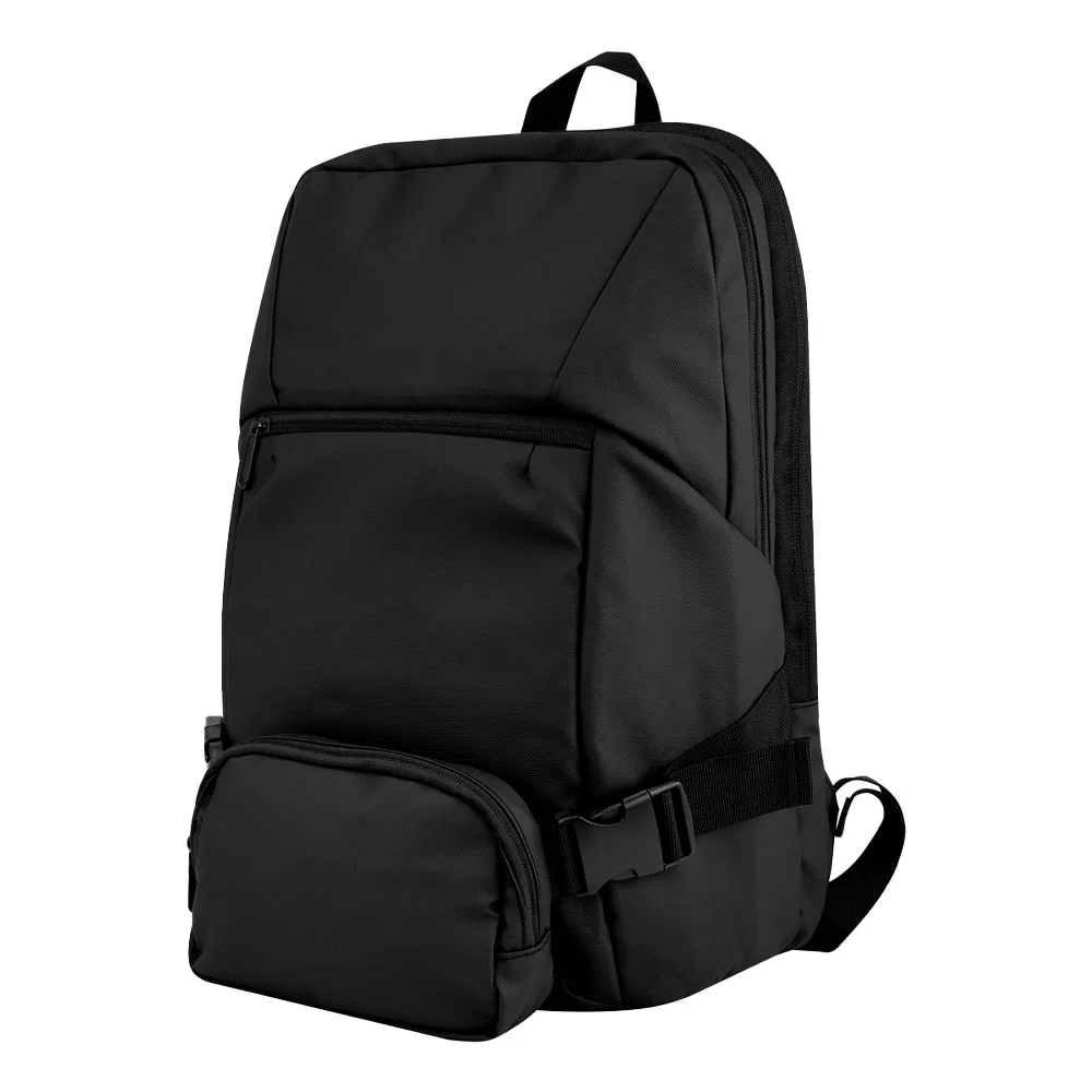 backpack computer travel waist strap Rydetrack I Work Laptop Two S curve shoulder straps are equipped with the two pocket for easy placement of glasses and other item What backpack has a waist