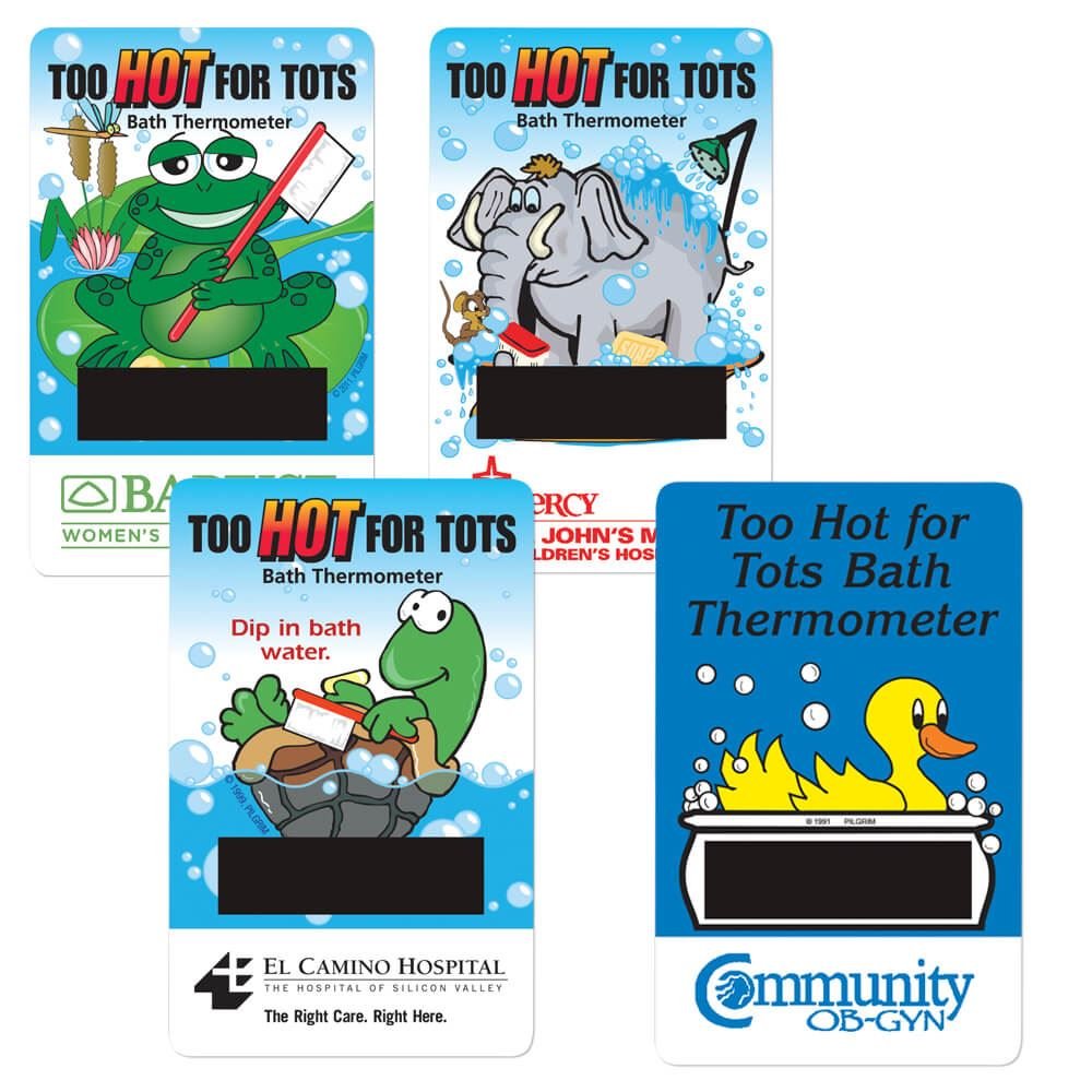 Bath Thermometer Card - Personalization Available